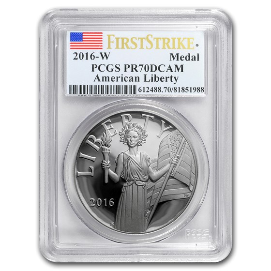 2016-W Silver American Liberty Medal PR-70 PCGS (FS) 2016-W Silver American Liberty Medal PR-70 PCGS (FS)